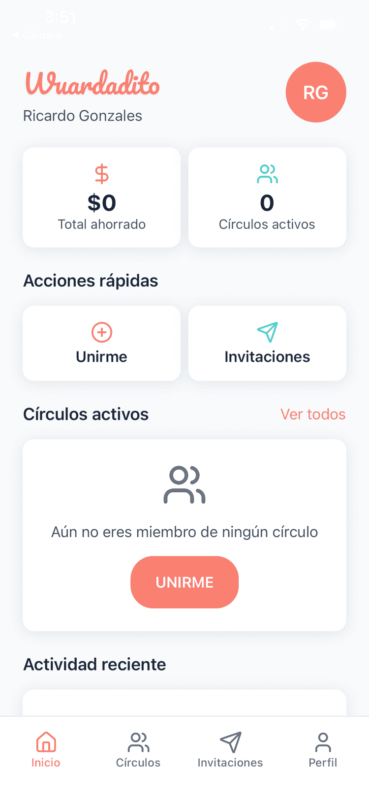 Wuardadito app